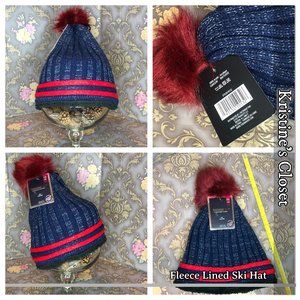 Fleece Lined Ski Hat